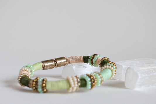 BASIL and BLUSH Rope Bracelet Summertime Jewelry